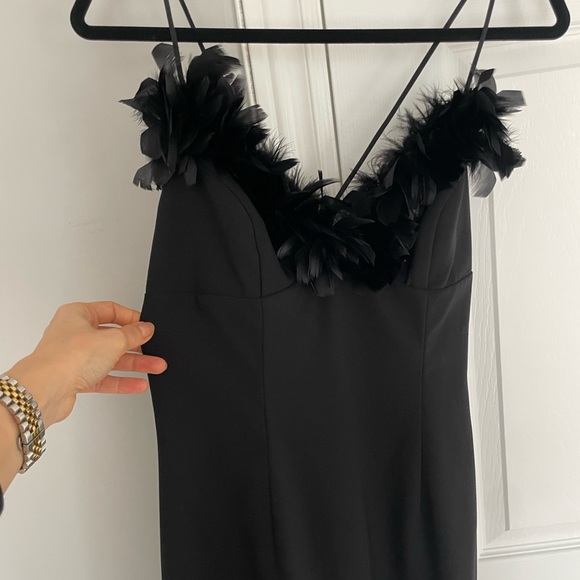 Holy Renfrew feather black dress NWT - Picture 7 of 11